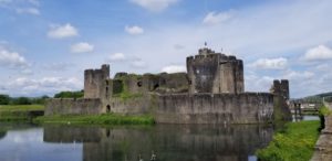 Caerphilly_Castle Caerphilly Castle in Wales