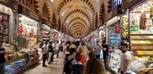 grand_bazaar_istanbul Shopping in the Grand Bazaar, in Istanbul, Turkey
