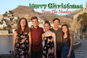 Our 2018 Christmas Card