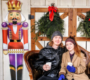 jon-ashlyn-christmas-s Ashlyn and her boyfriend, Jon, at a local Christkindl market.