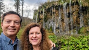 20221022_140535 One of over 90 waterfalls in Plitvice Lakes National Park, Croatia