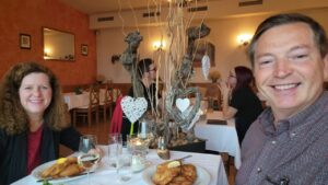 20221104_131340 Enjoying a Wiener Schnitzel dinner in Hainburg an der Donau, Austria