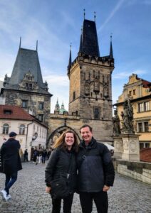 scott-laurie-charles-bridge-prague Scott and Laurie on the Charles Bridge in Prague, Czech Republic