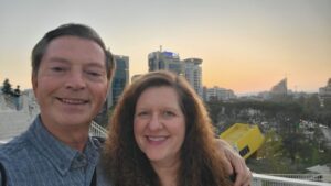 20241030_163449 Overlooking Tirana, Albania, from atop the Pyramid