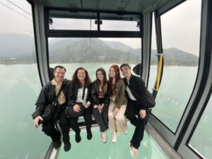 IMG_3462 360-view Cable Car, crossing Tung Chung Bay in Hong Kong