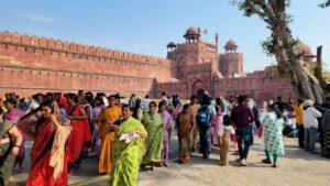 The Red Fort (Lal Qila) in Delhi, India