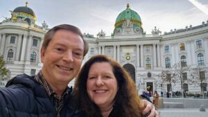 Hofburg Palace in Vienna, Austria